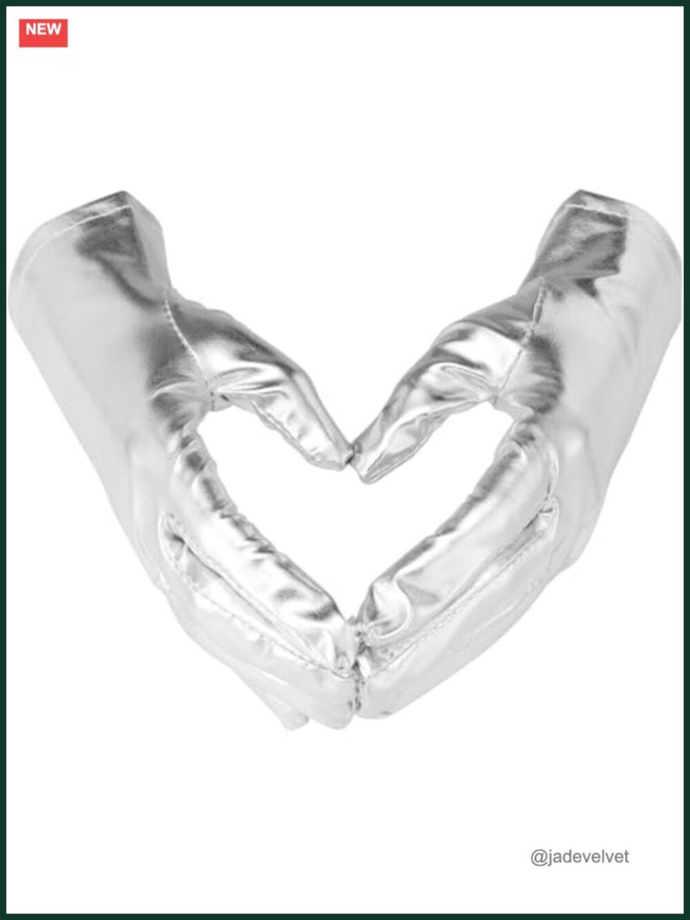 Metallic Costume Gloves Shiny Spandex Stretch Evening Party Unisex